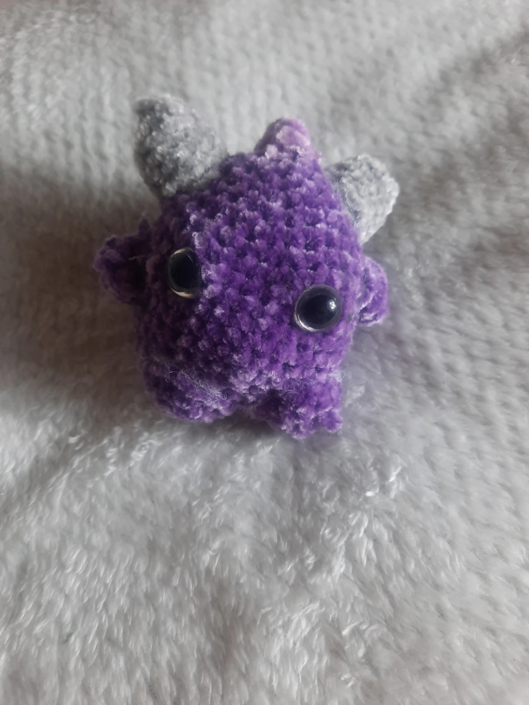 Dragón Amatista 🐉💜 – Peluche artesanal de ganchillo hecho a mano – photo 6